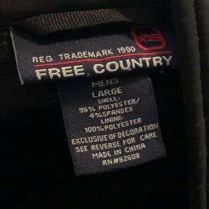 Men’s Large Vest Coat, Black